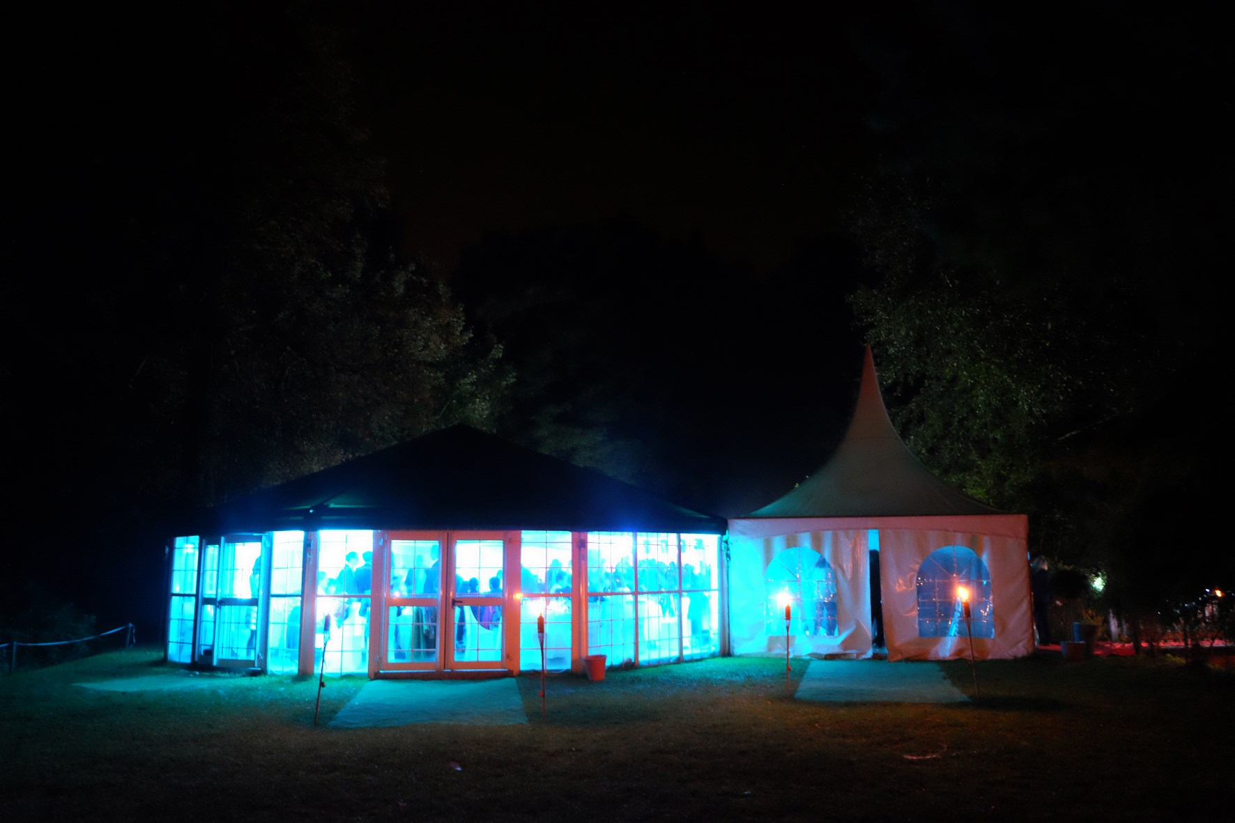 Orangerie vue de nuit